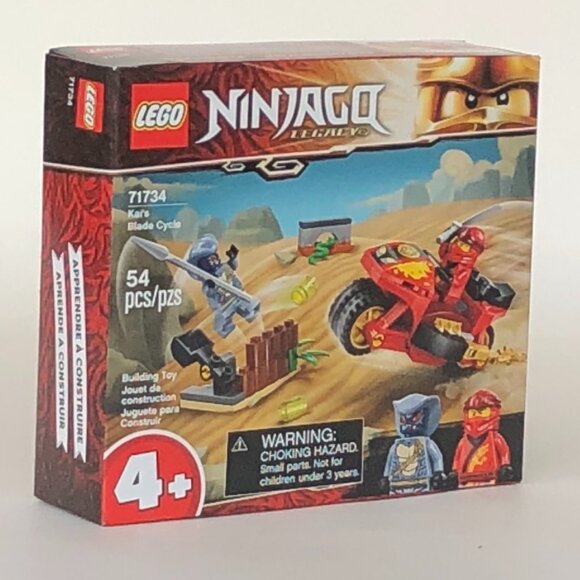 Brand New Lego NINJAGO Legacy Kai's Blade Cycle 71734 - Picture 7 of 9